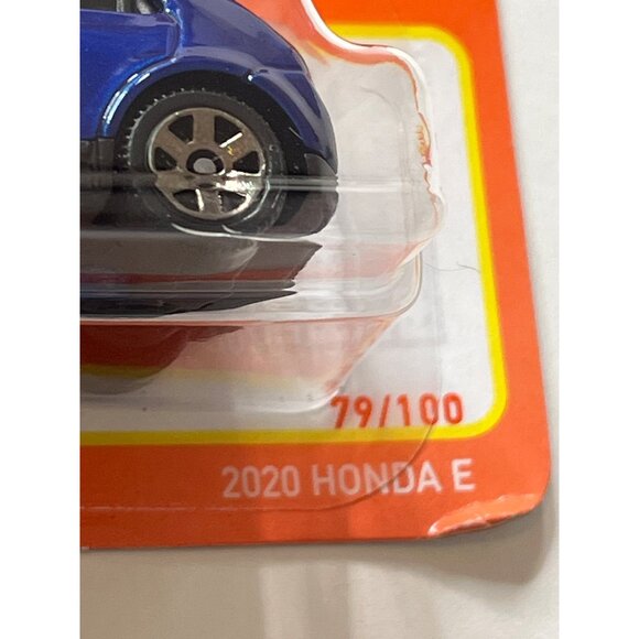Matchbox Honda E 2020 Blue Diecast Electric Car EV 1:64 New - Picture 4 of 4